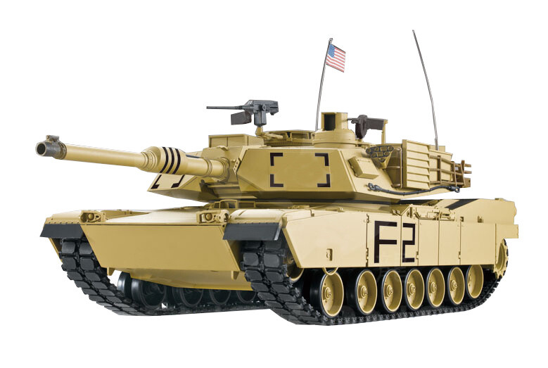 RC Panzer "M1A2 Abrams" 1:16 Heng Long -Rauch&Sound + Stahlgetriebe und 2,4Ghz V6.0 - Pro 1 rc-panzer-heng-long-m1-a2-abrams-rauch-24ghz-1