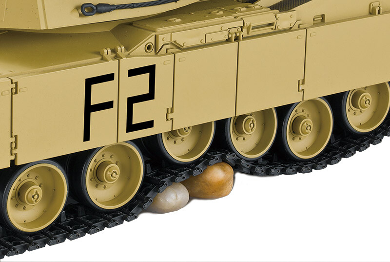 RC Panzer "M1A2 Abrams" 1:16 Heng Long -Rauch&Sound + Stahlgetriebe und 2,4Ghz V6.0 - Pro 7 rc-panzer-heng-long-m1-a2-abrams-rauch-24ghz-7