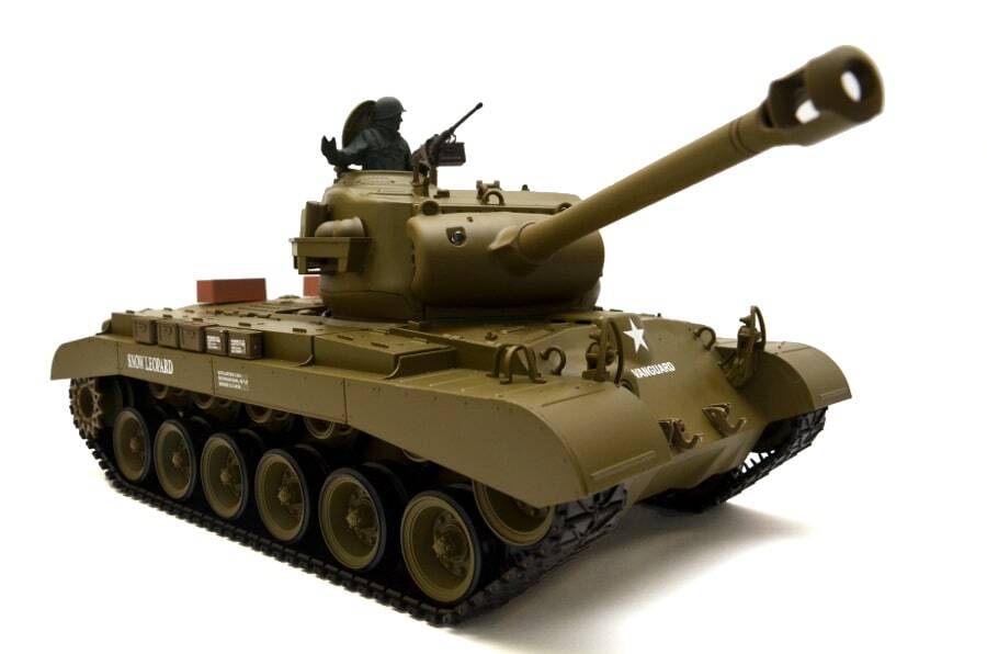 Ferngesteuerter Panzer "Snow Leopard" Heng Long 1:16 mit Schussfunktion - Rauch - Sound - 2,4Ghz 14 panzer ferngesteuert mit schuss heng long snow leopard -1