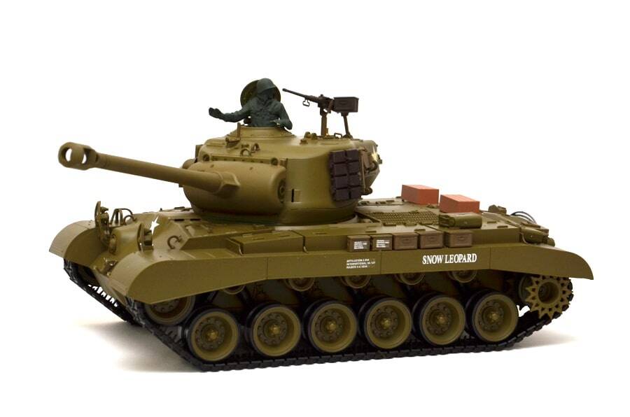 Ferngesteuerter Panzer "Snow Leopard" Heng Long 1:16 mit Schussfunktion - Rauch - Sound - 2,4Ghz 9 panzer ferngesteuert mit schuss heng long snow leopard -11