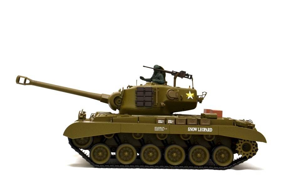 Ferngesteuerter Panzer "Snow Leopard" Heng Long 1:16 mit Schussfunktion - Rauch - Sound - 2,4Ghz 3 panzer ferngesteuert mit schuss heng long snow leopard -3
