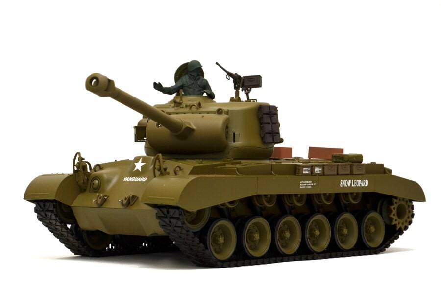 Ferngesteuerter Panzer "Snow Leopard" Heng Long 1:16 mit Schussfunktion - Rauch - Sound - 2,4Ghz 2 panzer ferngesteuert mit schuss heng long snow leopard -4