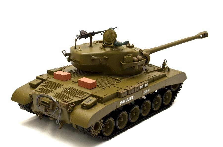 Ferngesteuerter Panzer "Snow Leopard" Heng Long 1:16 mit Schussfunktion - Rauch - Sound - 2,4Ghz 13 panzer ferngesteuert mit schuss heng long snow leopard -6