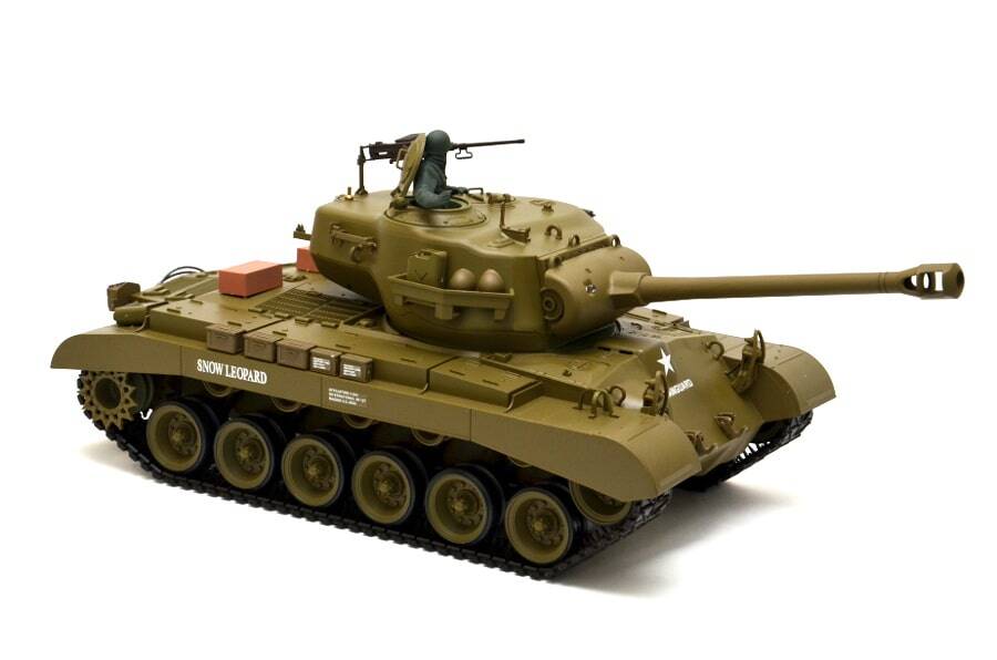 Ferngesteuerter Panzer "Snow Leopard" Heng Long 1:16 mit Schussfunktion - Rauch - Sound - 2,4Ghz 12 panzer ferngesteuert mit schuss heng long snow leopard -8