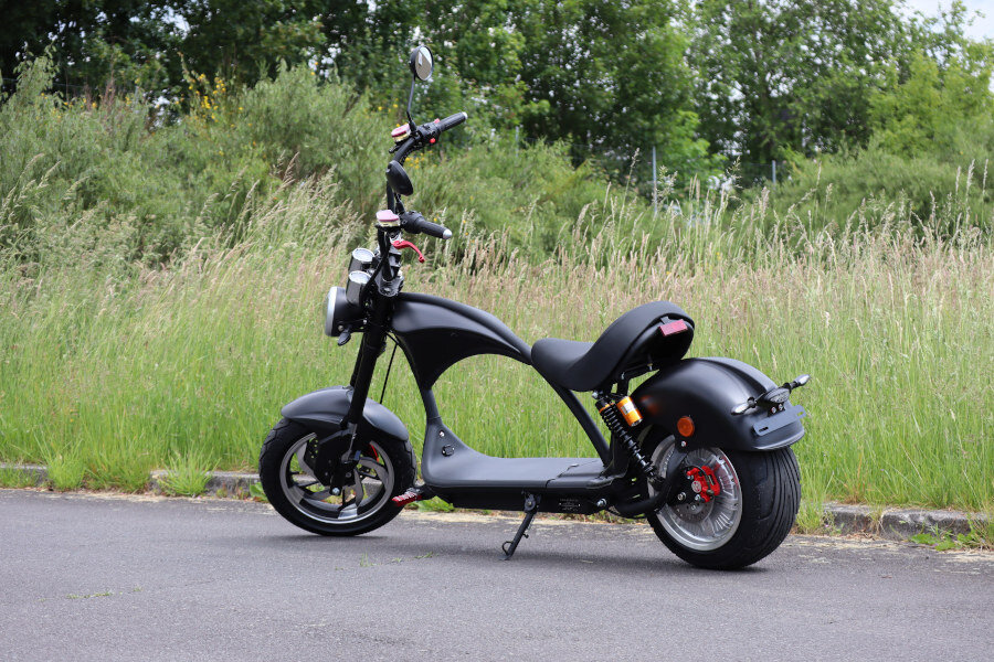 COCO BIKE CP-4.0 Elektro Scooter 2000W 20AH 60V 45 km/h - Schwarz 18 elektro-scooter-e-scooter-chopper-fat-bike.coco-bike-matt-schwarz-p01-12