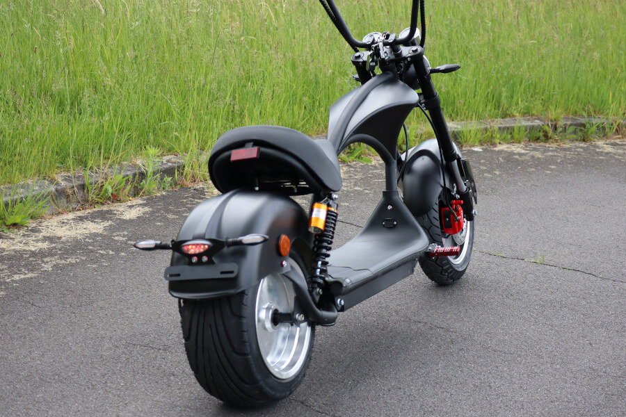 COCO BIKE CP-4.0 Elektro Scooter 2000W 20AH 60V 45 km/h - Schwarz 17 elektro-scooter-e-scooter-chopper-fat-bike.coco-bike-matt-schwarz-p01-16