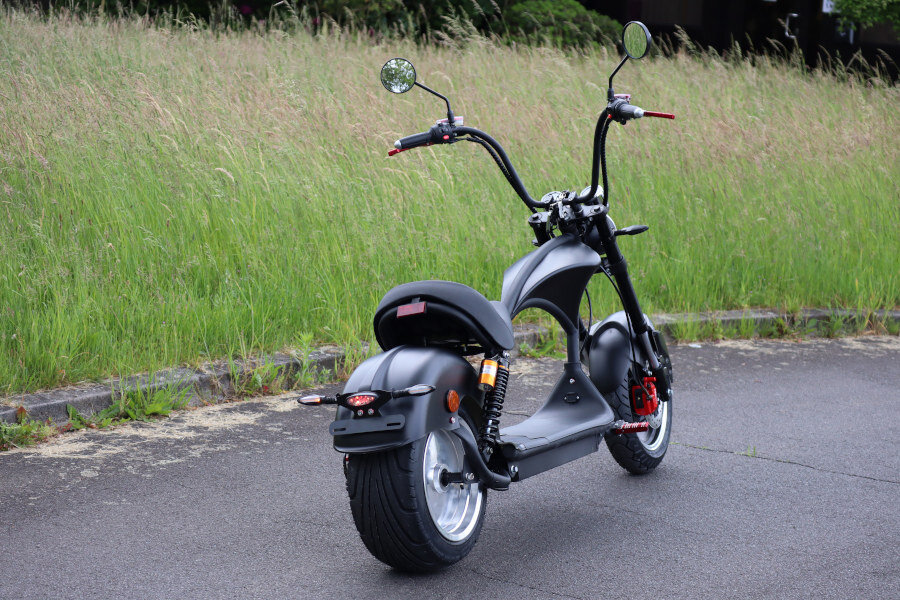 COCO BIKE CP-4.0 Elektro Scooter 2000W 20AH 60V 45 km/h - Schwarz 10 elektro-scooter-e-scooter-chopper-fat-bike.coco-bike-matt-schwarz-p01-22