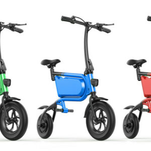 Elektro Scooter, E-Scooter, mit sitz, 36V, 20km/h mit LG Akkus, Bremsen, Tacho klappbar Grün 350W Brushless Motor - 6.0A Akku - 12Zoll Reifen -B06-10