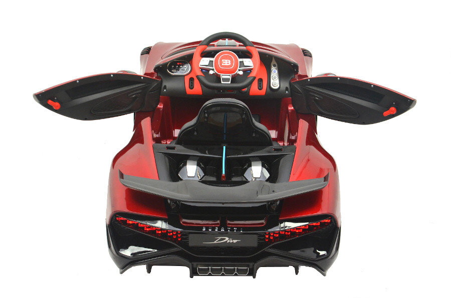Elektro Kinderfahrzeug "Bugatti Divo" - lizenziert - 12V - 2,4Ghz Ferngesteuert, MP3, Ledersitz+EVA+Lackiert 11 Elektro Kinderfahrzeug "Bugatti Divo" - lizenziert - 12V - 2,4Ghz Ferngesteuert, MP3, Ledersitz+EVA+Lackiert – Bild 11