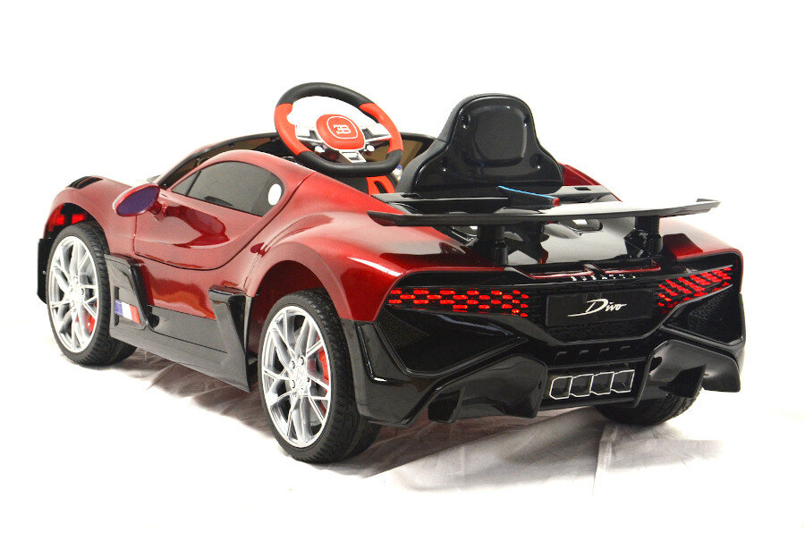 Elektro Kinderfahrzeug "Bugatti Divo" - lizenziert - 12V - 2,4Ghz Ferngesteuert, MP3, Ledersitz+EVA+Lackiert 8 Elektro Kinderfahrzeug "Bugatti Divo" - lizenziert - 12V - 2,4Ghz Ferngesteuert, MP3, Ledersitz+EVA+Lackiert – Bild 8