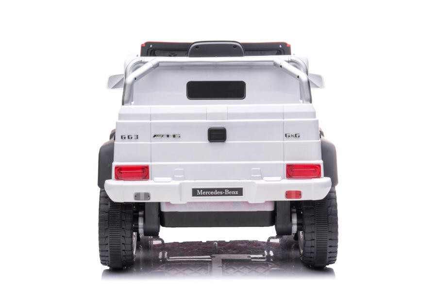 Kinderfahrzeug - Elektro Auto "Mercedes G63 AMG 6x6" - lizenziert - 12V7AH Akku + 2,4Ghz+Ledersitz+EVA 10 Kinderfahrzeug - Elektro Auto "Mercedes G63 AMG 6x6" - lizenziert - 12V7AH Akku + 2,4Ghz+Ledersitz+EVA – Bild 10