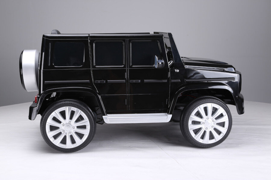 Kinderfahrzeug - Elektro Kinderauto "Mercedes G500" - lizenziert - 12V7A Akku,2 Motoren+ 2,4Ghz+Ledersitz+EVA-Schwarz 3 Kinderfahrzeug - Elektro Kinderauto "Mercedes G500" - lizenziert - 12V7A Akku,2 Motoren+ 2,4Ghz+Ledersitz+EVA-Schwarz – Bild 3