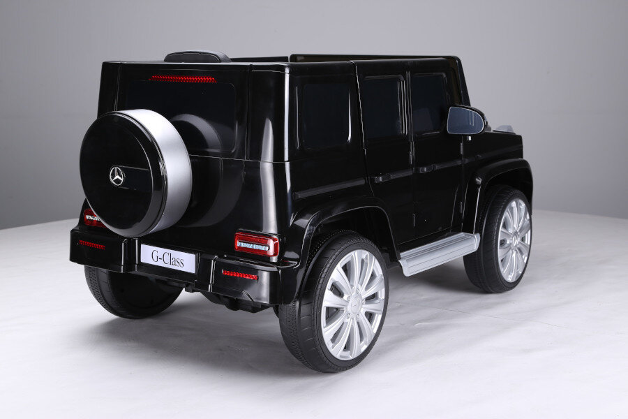 Kinderfahrzeug - Elektro Kinderauto "Mercedes G500" - lizenziert - 12V7A Akku,2 Motoren+ 2,4Ghz+Ledersitz+EVA-Schwarz 2 Kinderfahrzeug - Elektro Kinderauto "Mercedes G500" - lizenziert - 12V7A Akku,2 Motoren+ 2,4Ghz+Ledersitz+EVA-Schwarz – Bild 2