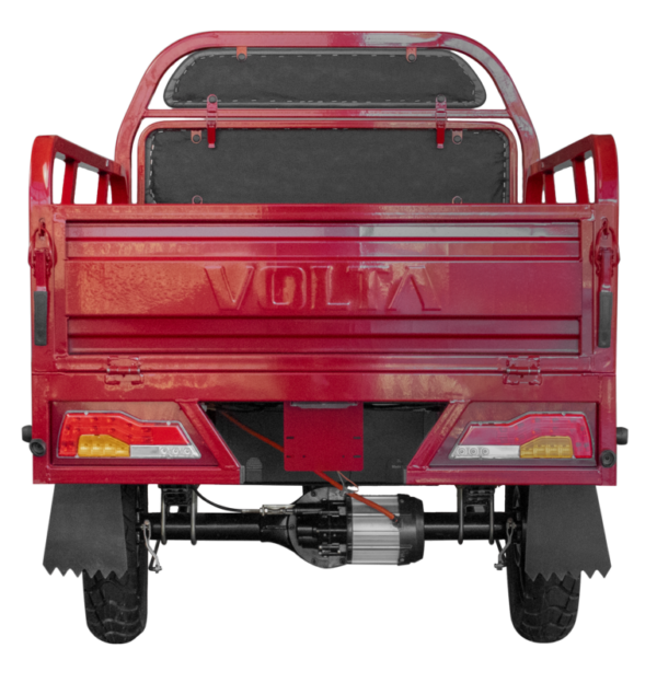 VOLTA VT5 Elektro Lastendreirad L2e-U 3900W 72V 60AH 45KM/H - Dunkelrot – Bild 3