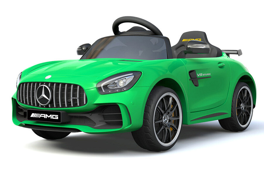 Kinderfahrzeug - Elektro Kinderauto "Mercedes GT R" - lizenziert - 12V4,5AH, 2 Motoren- 2,4Ghz Fernsteuerung, MP3, Ledersitz+EVA-Schwarz (Kopie) 1 Kinderfahrzeug - Elektro Kinderauto "Mercedes GT R" - lizenziert - 12V4,5AH, 2 Motoren- 2,4Ghz Fernsteuerung, MP3, Ledersitz+EVA-Schwarz (Kopie)