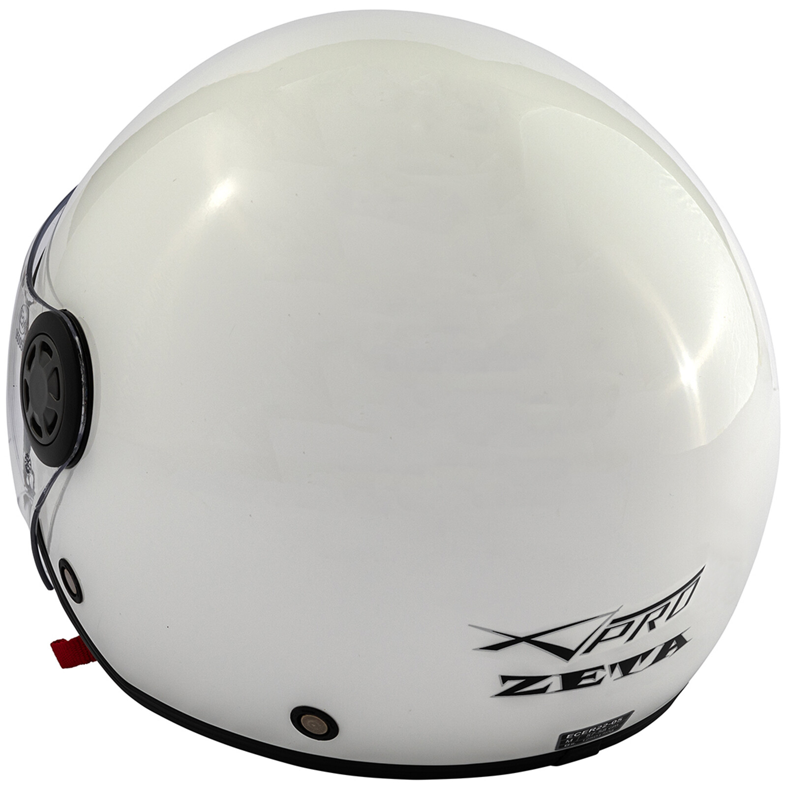 ZETA Jethelm mit Visier und Sonnenblende Weiss Gr: S - XL 2 ZETA Jethelm mit Visier und Sonnenblende Weiss Gr: S - XL – Bild 2