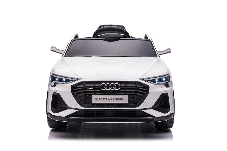 Kinderfahrzeug - Elektro Auto "Audi E-Tron" - lizenziert - 12V7AH Akku und 4 Motoren- 2,4Ghz + MP3 + Leder + EVA-Weiss 1 Kinderfahrzeug - Elektro Auto "Audi E-Tron" - lizenziert - 12V7AH Akku und 4 Motoren- 2,4Ghz + MP3 + Leder + EVA-Weiss