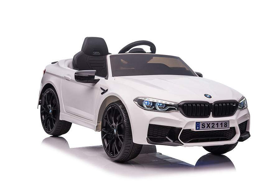 Elektro Kinderfahrzeug "BMW M5" - lizenziert - 12V7A Akku, 2 Motoren- 2,4Ghz Fernsteuerung, MP3, Ledersitz+EVA 10 Elektro Kinderfahrzeug "BMW M5" - lizenziert - 12V7A Akku, 2 Motoren- 2,4Ghz Fernsteuerung, MP3, Ledersitz+EVA – Bild 10