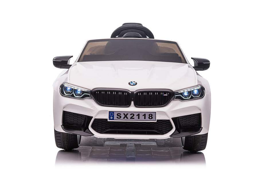 Elektro Kinderfahrzeug "BMW M5" - lizenziert - 12V7A Akku, 2 Motoren- 2,4Ghz Fernsteuerung, MP3, Ledersitz+EVA 2 Elektro Kinderfahrzeug "BMW M5" - lizenziert - 12V7A Akku, 2 Motoren- 2,4Ghz Fernsteuerung, MP3, Ledersitz+EVA – Bild 2