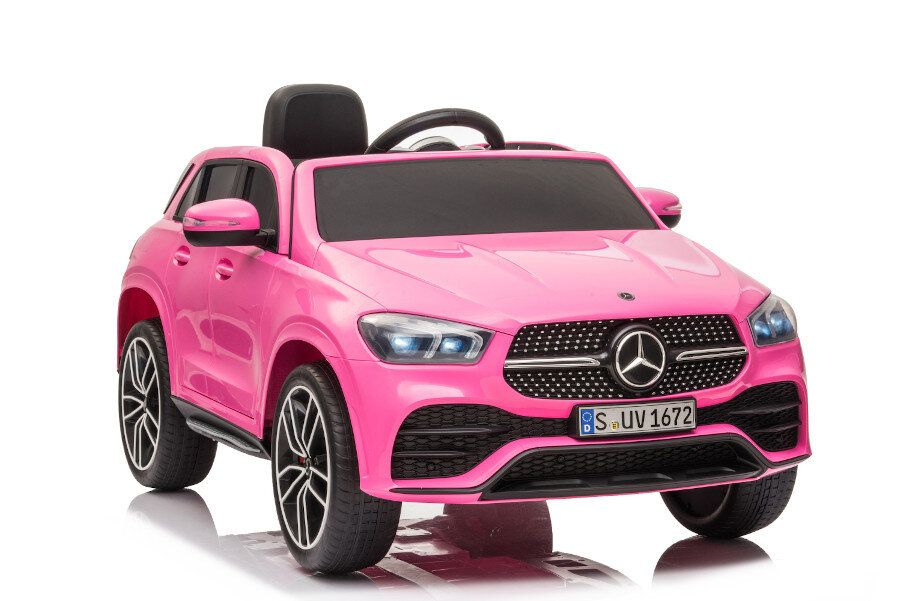 Kinderfahrzeug - Elektro Auto "Mercedes GLE450" - lizenziert - 12V7AH Akku + 2,4Ghz+Ledersitz+EVA-Rosa 1 Kinderfahrzeug - Elektro Auto "Mercedes GLE450" - lizenziert - 12V7AH Akku + 2,4Ghz+Ledersitz+EVA-Rosa