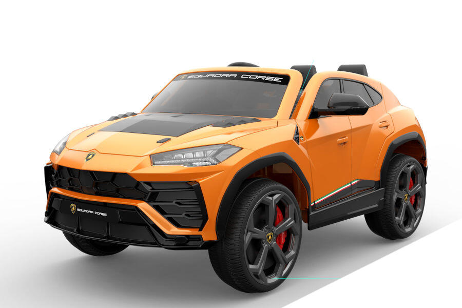 Elektro Kinderauto "Lamborghini Urus ST-X" - lizenziert - 12V Akku, 4 Motoren- 2,4Ghz Fernsteuerung, MP3, Ledersitz+EVA -Orange 10 Elektro Kinderauto "Lamborghini Urus ST-X" - lizenziert - 12V Akku, 4 Motoren- 2,4Ghz Fernsteuerung, MP3, Ledersitz+EVA -Orange – Bild 10