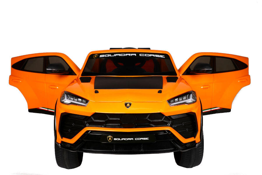Elektro Kinderauto "Lamborghini Urus ST-X" - lizenziert - 12V Akku, 4 Motoren- 2,4Ghz Fernsteuerung, MP3, Ledersitz+EVA -Orange 9 Elektro Kinderauto "Lamborghini Urus ST-X" - lizenziert - 12V Akku, 4 Motoren- 2,4Ghz Fernsteuerung, MP3, Ledersitz+EVA -Orange – Bild 9