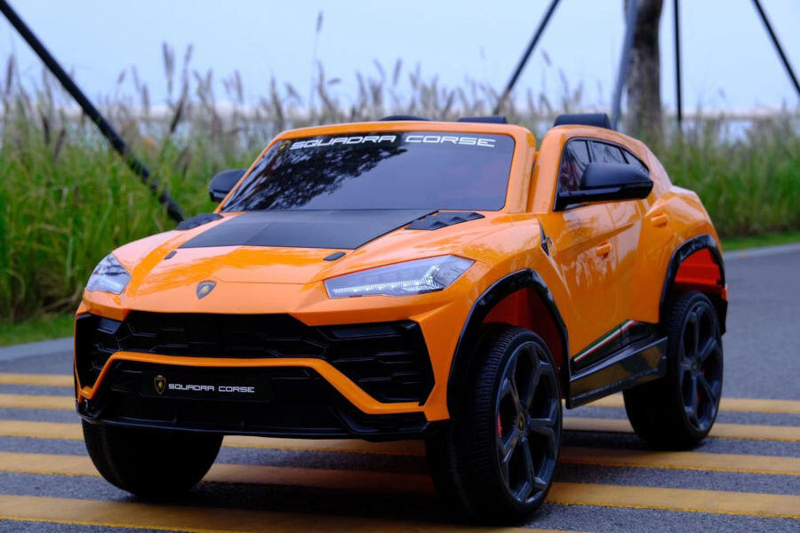 Elektro Kinderauto "Lamborghini Urus ST-X" - lizenziert - 12V Akku, 4 Motoren- 2,4Ghz Fernsteuerung, MP3, Ledersitz+EVA -Orange 1 Elektro Kinderauto "Lamborghini Urus ST-X" - lizenziert - 12V Akku, 4 Motoren- 2,4Ghz Fernsteuerung, MP3, Ledersitz+EVA -Orange