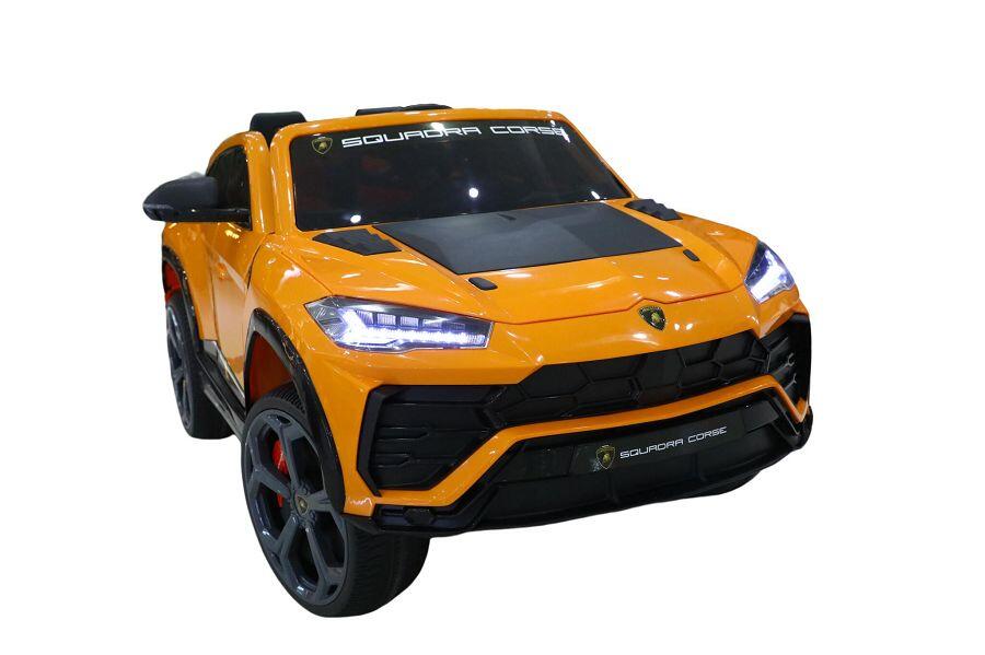 Elektro Kinderauto "Lamborghini Urus ST-X" - lizenziert - 12V Akku, 4 Motoren- 2,4Ghz Fernsteuerung, MP3, Ledersitz+EVA -Orange 6 Elektro Kinderauto "Lamborghini Urus ST-X" - lizenziert - 12V Akku, 4 Motoren- 2,4Ghz Fernsteuerung, MP3, Ledersitz+EVA -Orange – Bild 6