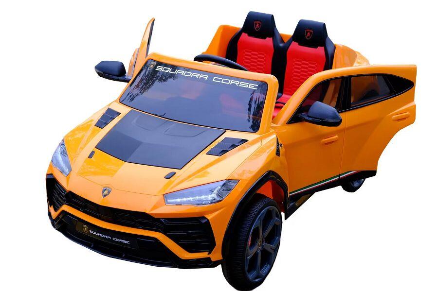 Elektro Kinderauto "Lamborghini Urus ST-X" - lizenziert - 12V Akku, 4 Motoren- 2,4Ghz Fernsteuerung, MP3, Ledersitz+EVA -Orange 4 Elektro Kinderauto "Lamborghini Urus ST-X" - lizenziert - 12V Akku, 4 Motoren- 2,4Ghz Fernsteuerung, MP3, Ledersitz+EVA -Orange – Bild 4