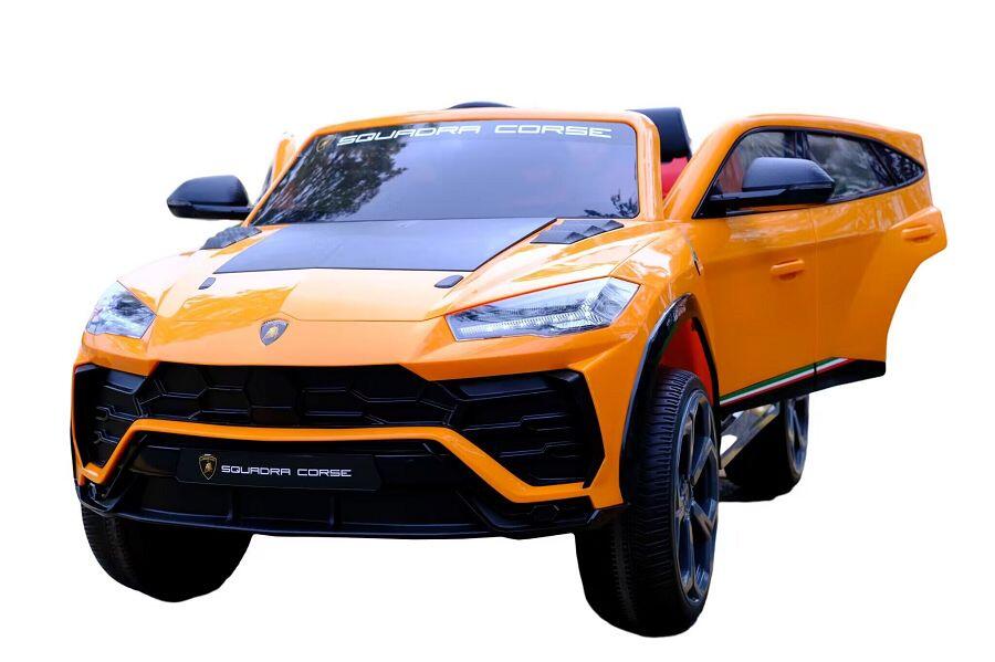 Elektro Kinderauto "Lamborghini Urus ST-X" - lizenziert - 12V Akku, 4 Motoren- 2,4Ghz Fernsteuerung, MP3, Ledersitz+EVA -Orange 3 Elektro Kinderauto "Lamborghini Urus ST-X" - lizenziert - 12V Akku, 4 Motoren- 2,4Ghz Fernsteuerung, MP3, Ledersitz+EVA -Orange – Bild 3