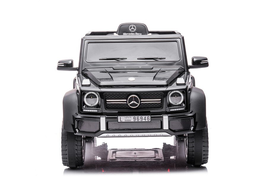 Elektro Kinderfahrzeug - "Mercedes G63 AMG 6x6" - mit Lizenz - 12V7AH Akku + 2,4Ghz+Ledersitz+EVA-Schwarz 3 Elektro Kinderfahrzeug - "Mercedes G63 AMG 6x6" - mit Lizenz - 12V7AH Akku + 2,4Ghz+Ledersitz+EVA-Schwarz – Bild 3