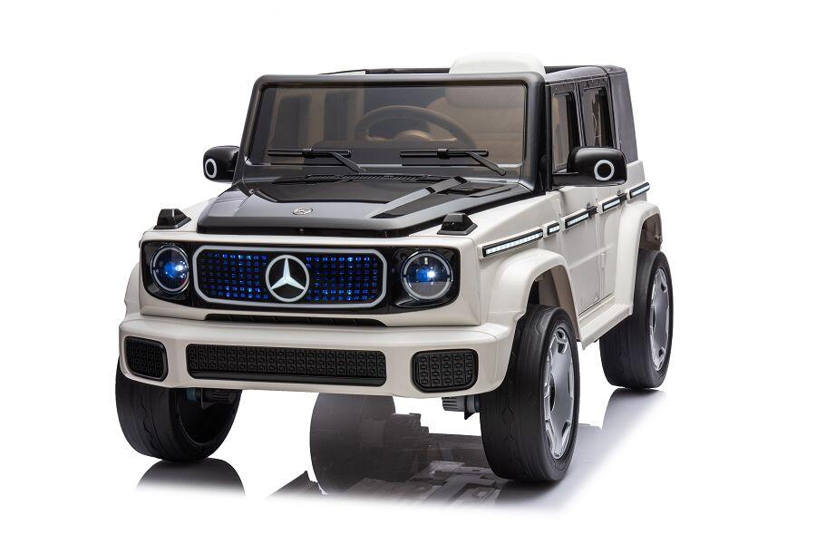 Kinderfahrzeug - Elektro Auto "Mercedes EQG AMG" - Lizenziert - 12V9AH Akku,4 Motoren- 2,4Ghz Fernsteuerung, MP3+Ledersitz+EVA 8 Kinderfahrzeug - Elektro Auto "Mercedes EQG AMG" - Lizenziert - 12V9AH Akku,4 Motoren- 2,4Ghz Fernsteuerung, MP3+Ledersitz+EVA – Bild 8