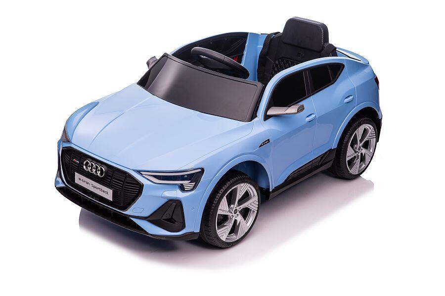 Kinderfahrzeug - Elektro Auto "Audi E-Tron" - lizenziert - 12V7AH Akku und 4 Motoren- 2,4Ghz + MP3 + Leder + EVA-Blau 7 Kinderfahrzeug - Elektro Auto "Audi E-Tron" - lizenziert - 12V7AH Akku und 4 Motoren- 2,4Ghz + MP3 + Leder + EVA-Blau – Bild 7