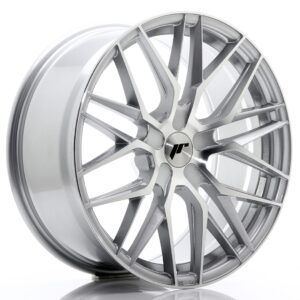 JR WHEELS JR28 19x8,5 ET40 5x114,3 Silver Machined