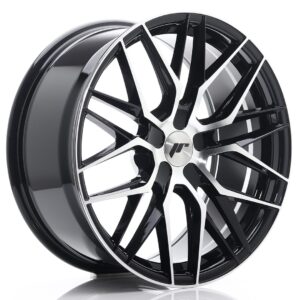 JR WHEELS JR28 19x8,5 ET40 5x114,3 Gloss Black Machined