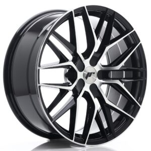 JR WHEELS JR28 20x8,5 ET35 5x114,3 Gloss Black Machined