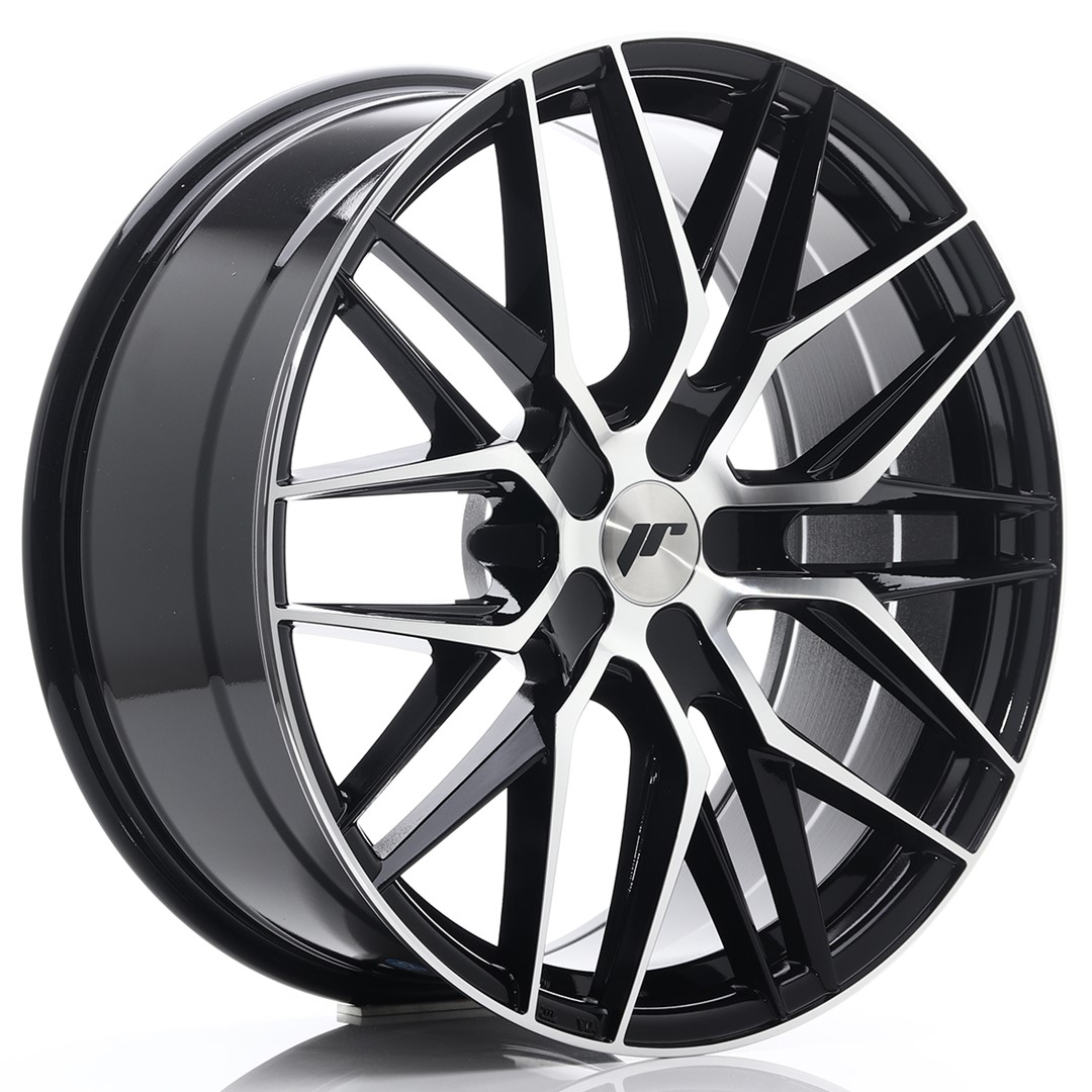 JR WHEELS JR28 20x8,5 ET35 5x114,3 Gloss Black Machined 1 JR WHEELS JR28 20x8,5 ET35 5x114,3 Gloss Black Machined