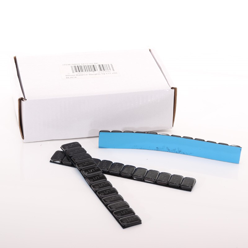 Auswuchtgewichte 5 g x 12 x 50 SCHWARZ 1 Auswuchtgewichte 5 g x 12 x 50 SCHWARZ