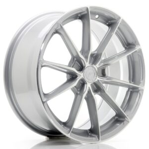 JR WHEELS JR37 18x8 ET35 5x120 Silver Machined