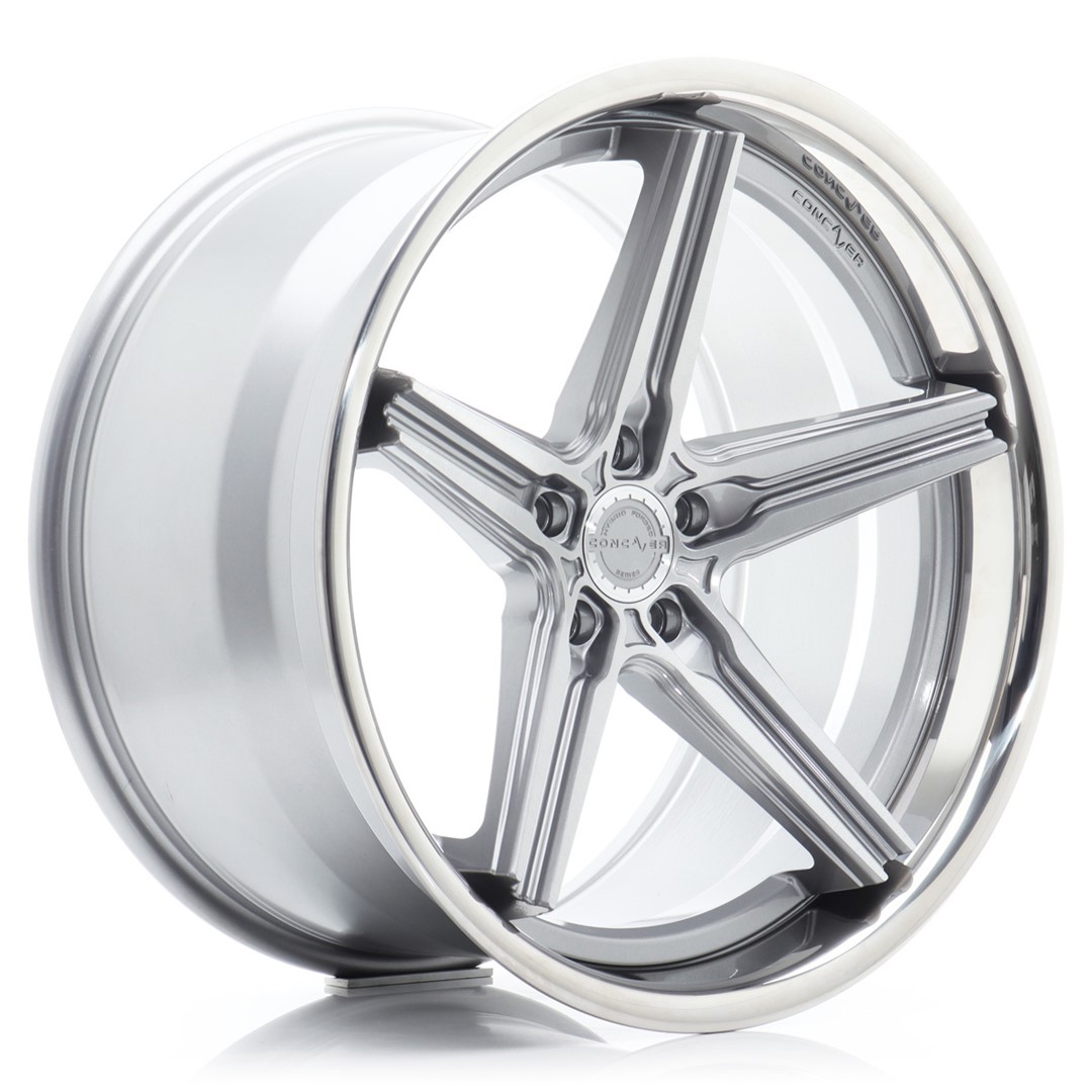 Concaver CVR9 20x8,5 ET45 5x108 Brushed Titanium 1 Concaver CVR9 20x8,5 ET45 5x108 Brushed Titanium