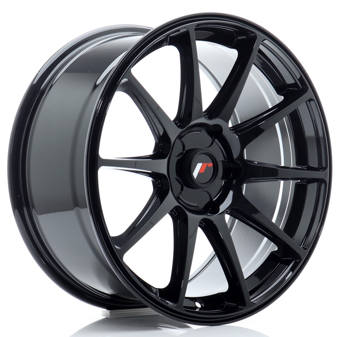 JR WHEELS JR11 18x8,5 ET40 5x112 Gloss Black 1 JR WHEELS JR11 18x8,5 ET40 5x112 Gloss Black