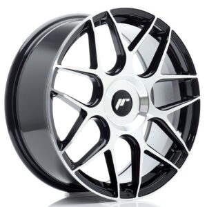 JR WHEELS JR18 18x7,5 ET40 5x108 Black Machined