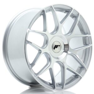 JR WHEELS JR18 18x8,5 ET41 5x120 Silver Machined