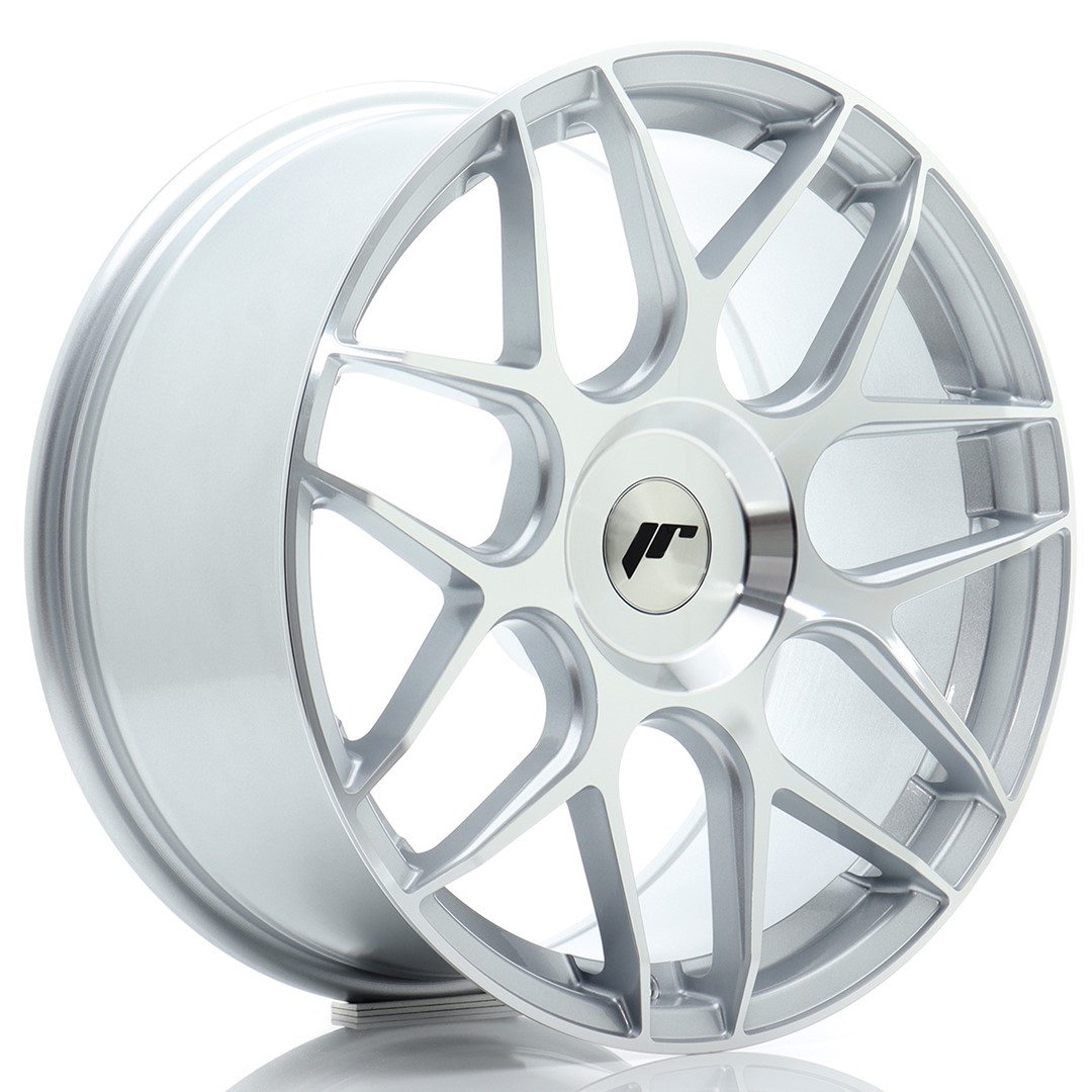 JR WHEELS JR18 18x8,5 ET45 5x114,3 Silver Machined 1 JR WHEELS JR18 18x8,5 ET45 5x114,3 Silver Machined