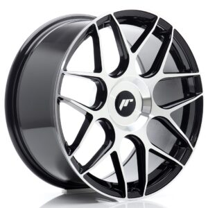 JR WHEELS JR18 18x8,5 ET41 5x120 Black Machined