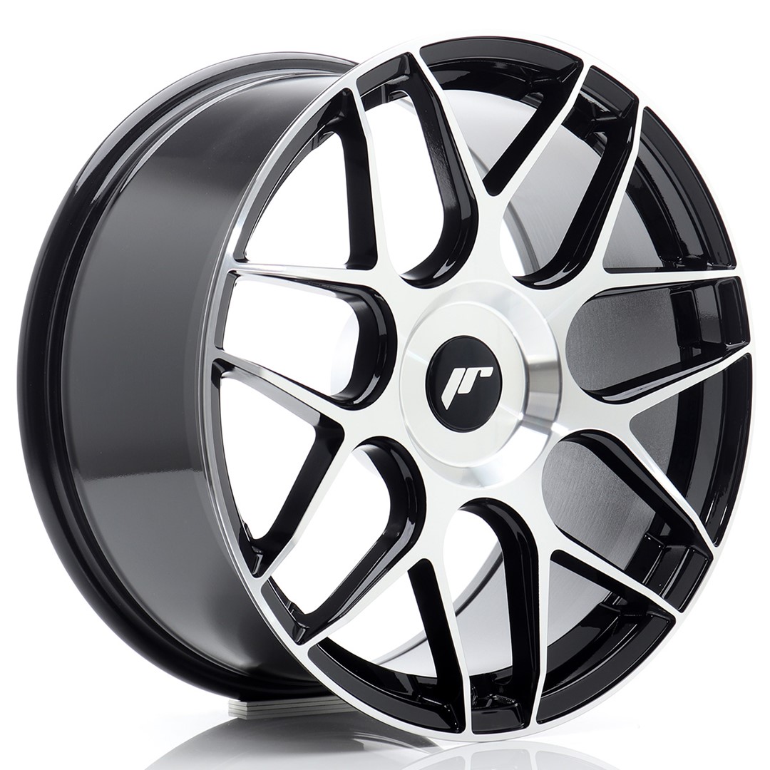 JR WHEELS JR18 18x8,5 ET35 5x114,3 Black Machined 1 JR WHEELS JR18 18x8,5 ET35 5x114,3 Black Machined