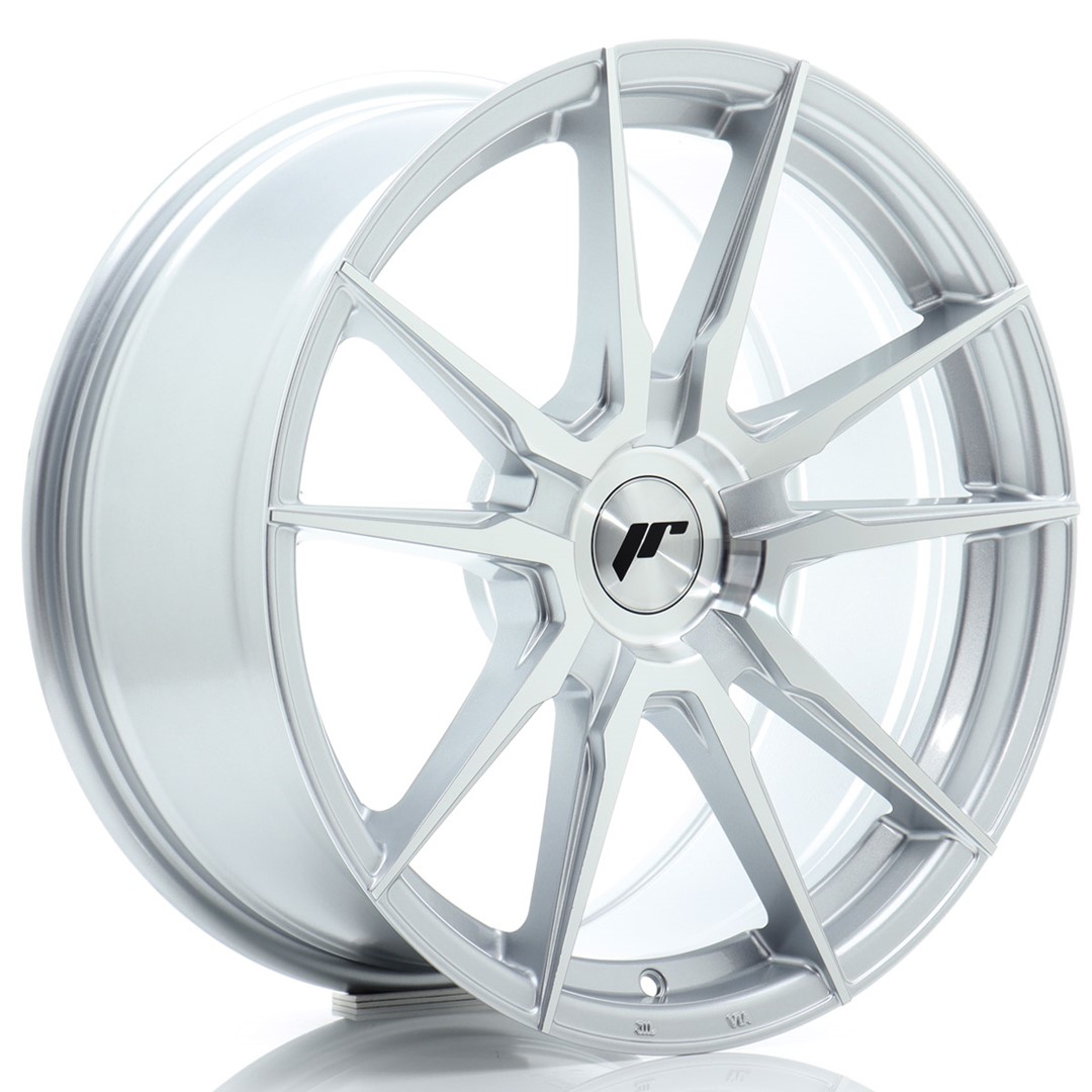 JR WHEELS JR21 18x8 ET36 5x120 Silver Machined 1 JR WHEELS JR21 18x8 ET36 5x120 Silver Machined