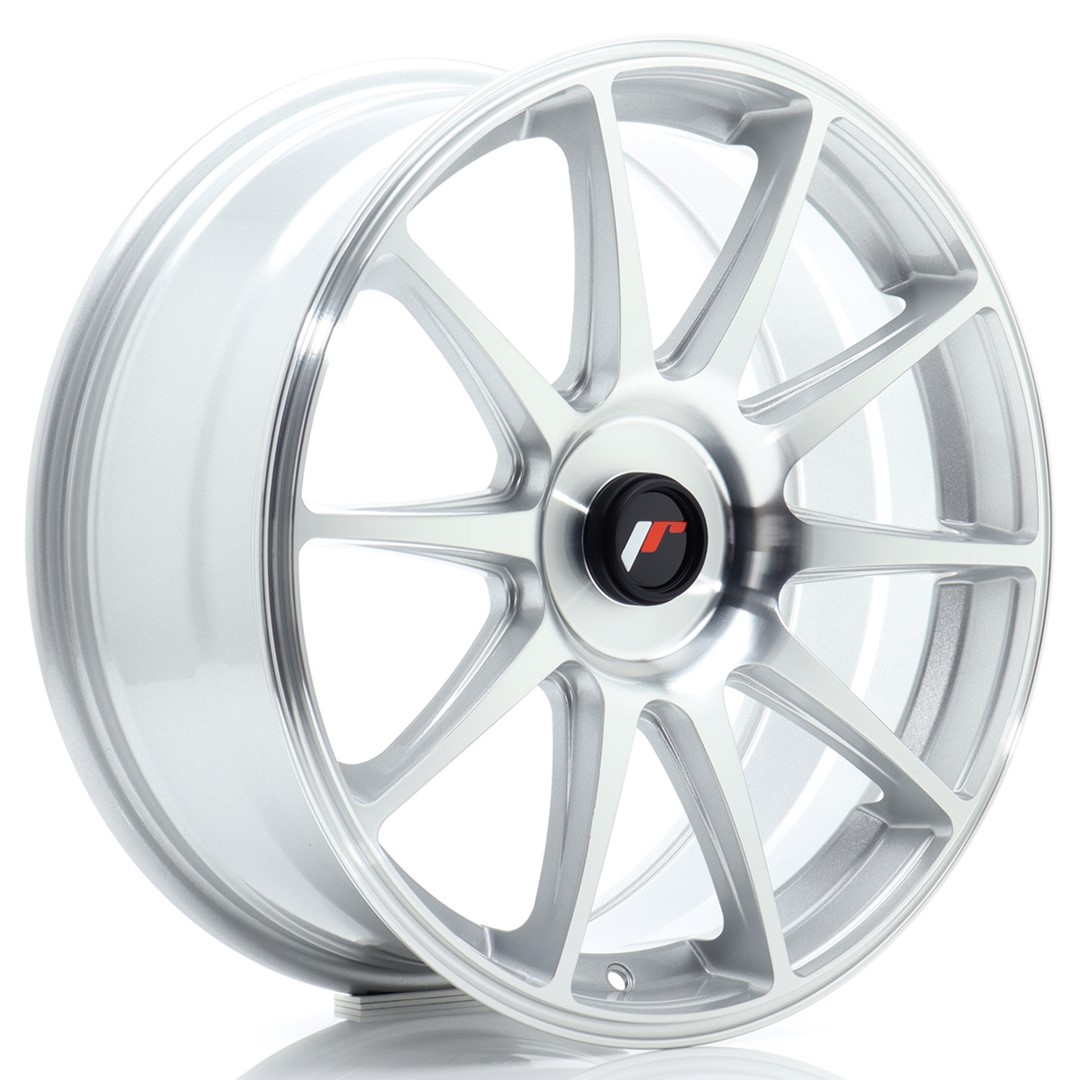 JR WHEELS JR11 18x7,5 ET40 5x114,3 Silver Machined 1 JR WHEELS JR11 18x7,5 ET40 5x114,3 Silver Machined