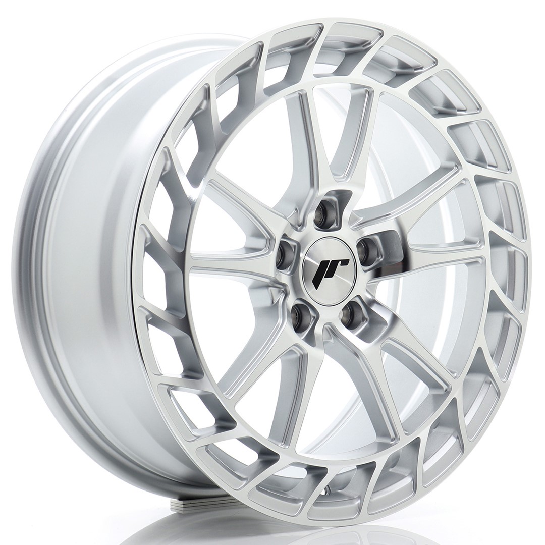 JR WHEELS JR45 18x8 ET45 5x112 Silver Machined Face 1 JR WHEELS JR45 18x8 ET45 5x112 Silver Machined Face