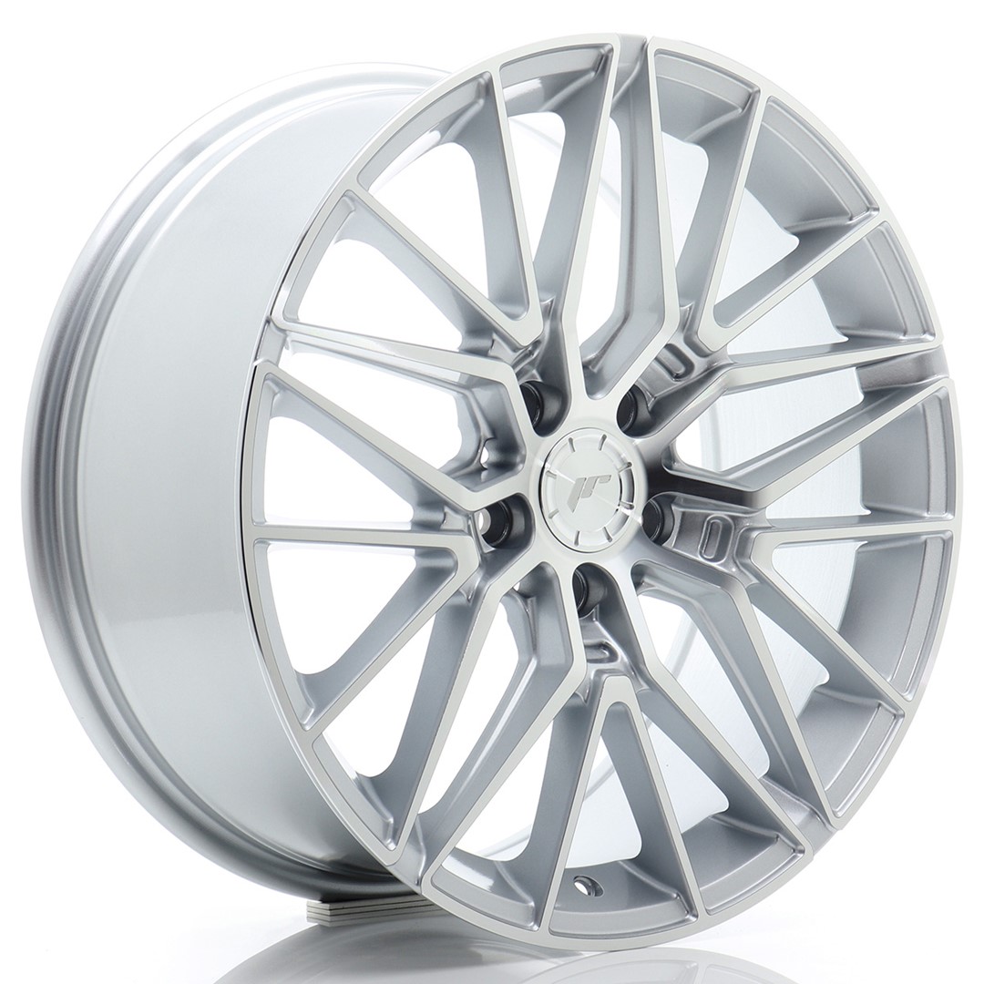JR WHEELS JR38 18x8 ET42 5x112 Silver Machined Face 1 JR WHEELS JR38 18x8 ET42 5x112 Silver Machined Face
